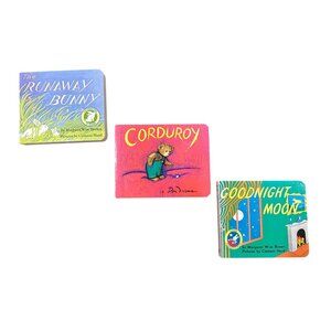 Set Of 3 Classic Children's Board Books: Goodnight Moon, The Runaway Bunny & Cor
